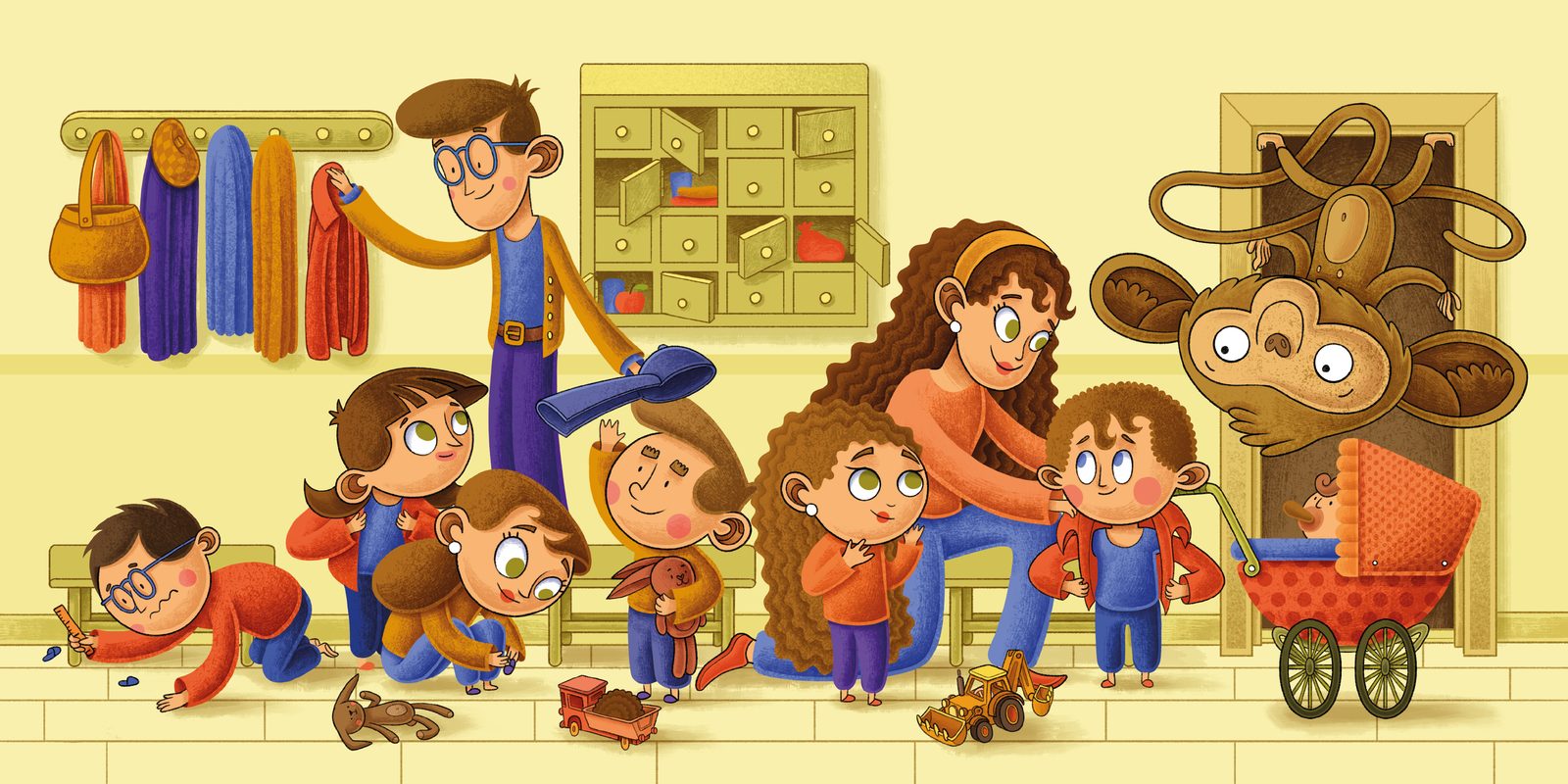 A Monkey in a Kindergarten, picture 6