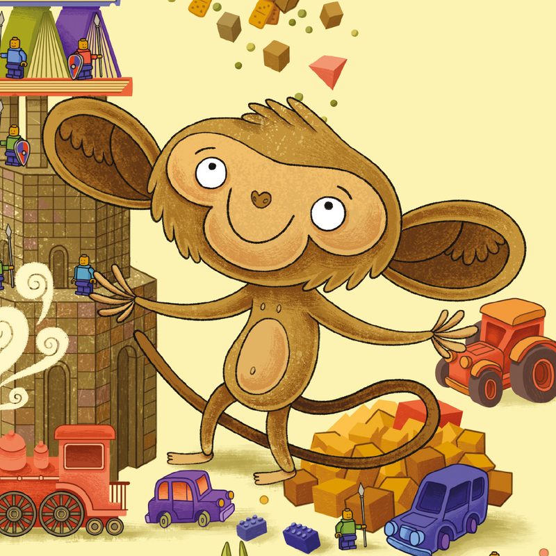 A Monkey in a Kindergarten
