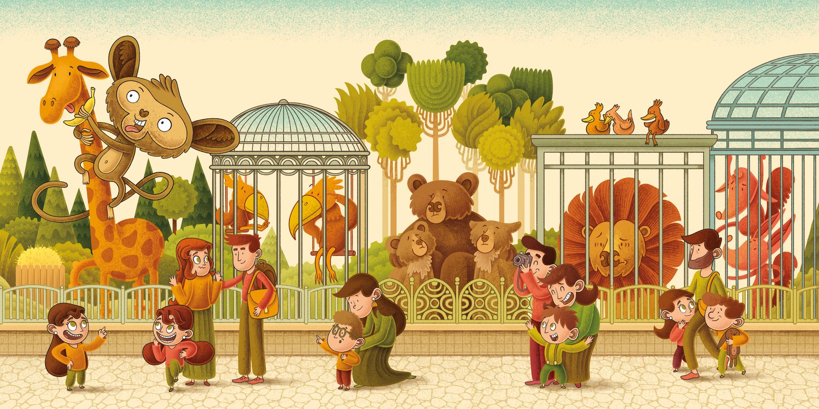 A Monkey on a Visit, picture 4